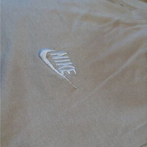 Kids Nike Light Beige Tee